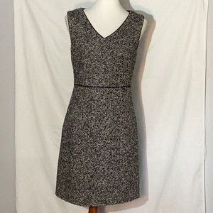 4.collective sheath,🆕 V neck,defined waist,back zip, fully lined,sz 8, well made